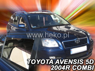 Toyota Avensis Combi 2003-2009 (so zadnými) - deflektory Heko