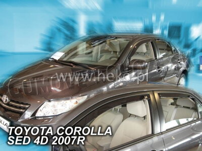 Toyota Corolla Sedan 2007-2013 (predné) - deflektory Heko