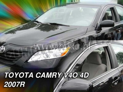 Toyota Camry 2006-2011 (predné) - deflektory Heko