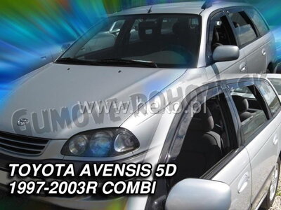 Toyota Avensis Combi 1999-2003 (so zadnými) - deflektory Heko