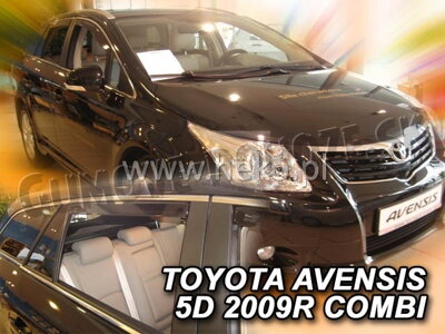 Toyota Avensis Combi od 2009 (so zadnými) - deflektory Heko