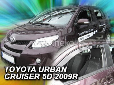 Toyota Urban Cruiser od 2009 (predné) - deflektory Heko