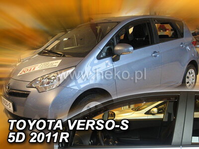 Toyota Verso S od 2010 (predné) - deflektory Heko