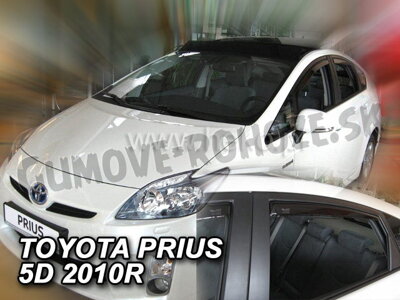 Toyota Prius 2009-2016 (so zadnými) - deflektory Heko