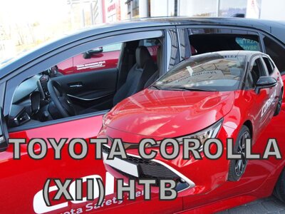 Toyota Corolla Htb od 2018 (so zadnými) - deflektory Heko