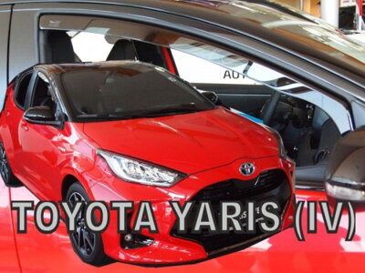 Toyota Yaris 5-dverí od 2020 (predné) - deflektory Heko