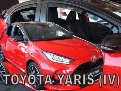 Toyota Yaris 5-dverí od 2020 (so zadnými) - deflektory Heko