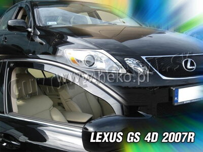 Lexus GS 2005-2011 (predné) - deflektory Heko