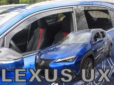 Lexus UX od 2019 (so zadnými) - deflektory Heko