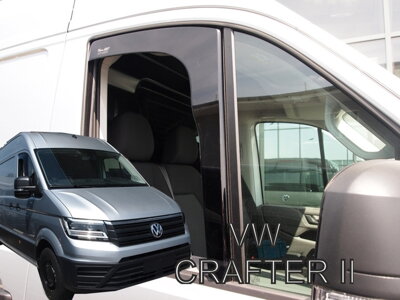 VW Crafter od 2017 (predné) - deflektory Heko