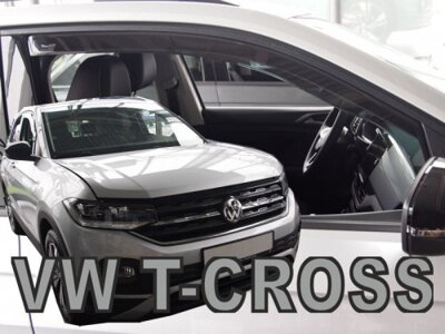 VW T-Cross od 2019 (predné) - deflektory Heko