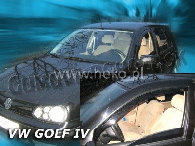 VW Golf IV 5-dverí 1997-2004 (predné) - deflektory Heko