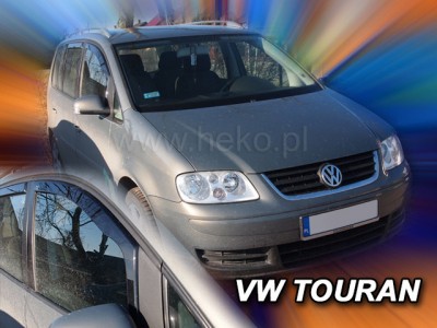 VW Touran 2003-2015 (predné) - deflektory Heko