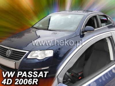 VW Passat B6 2005-2010 (predné) - deflektory Heko