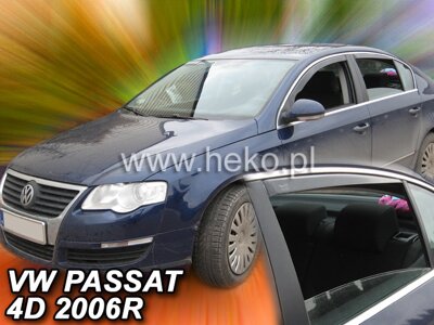 VW Passat B6 Sedan 2005-2010 (so zadnými) - deflektory Heko