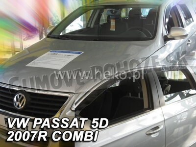 VW Passat B6 Combi 2005-2010 (so zadnými) - deflektory Heko