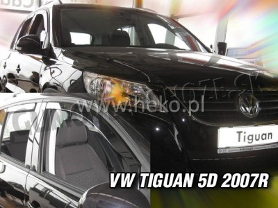 VW Tiguan 2007-2016 (predné) - deflektory Heko