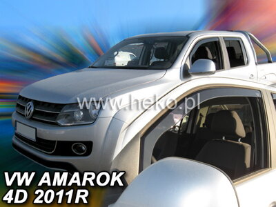 VW Amarok od 2010 (predné) - deflektory Heko