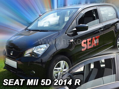 Seat Mii od 2012 (predné) - deflektory Heko
