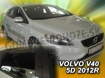 Volvo V40 od 2012 (so zadnými) - deflektory Heko