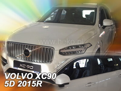 Volvo XC90 od 2015 (so zadnými) - deflektory Heko