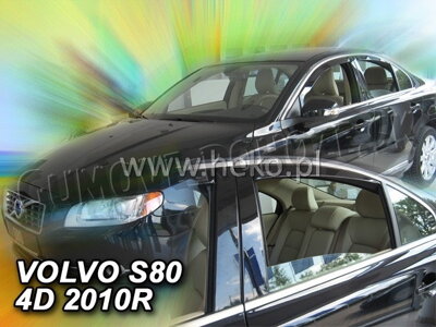 Volvo S80 od 2006 (so zadnými) - deflektory Heko