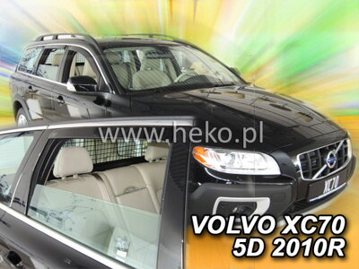 Volvo XC70 od 2007 (so zadnými) - deflektory Heko