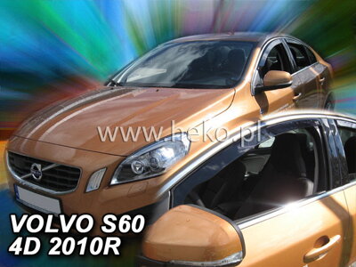 Volvo S60 2010-2018 (predné) - deflektory Heko