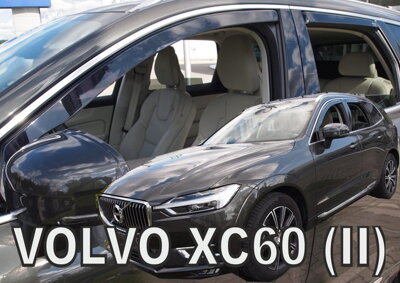 Volvo XC60 od 2017 (so zadnými) - deflektory Heko