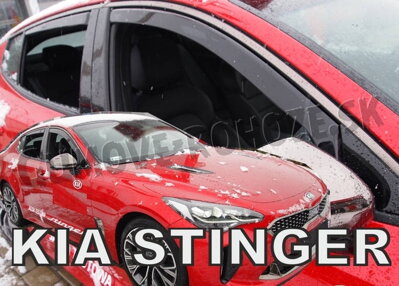 Kia Stinger od 2017 (so zadnými) - deflektory Heko