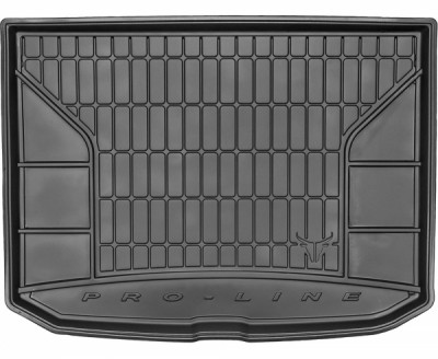 Audi A3 3-dverová 2012-2020 (plnohodnotná rezerva) - gumová vanička do kufra Frogum
