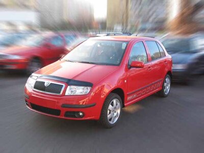 Škoda Fabia I 1999-2007 - kryt prednej kapoty Heko (nalepovací)