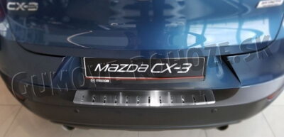 Mazda CX-3 od 2015 - lišta nárazníka profilovaná