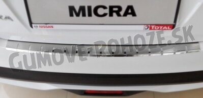 Nissan Micra od 2017 - lišta nárazníka profilovaná