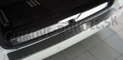 VW T6 od 2015 (dvere dohora) - lišta nárazníka zahnutá matná