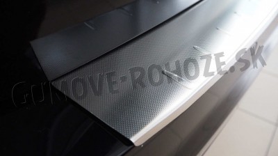 Seat Ibiza 5-dv 2008-2017 - lišta nárazníka zahnutá vzorovaná