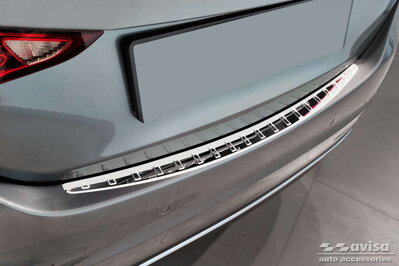 Mercedes C Sedan W206 od 2021 Chróm - lišta nárazníka