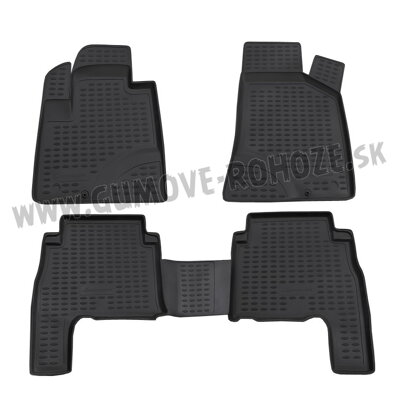 Hyundai Santa Fe 2006-2009 - autorohože s vysokým okrajom Novline