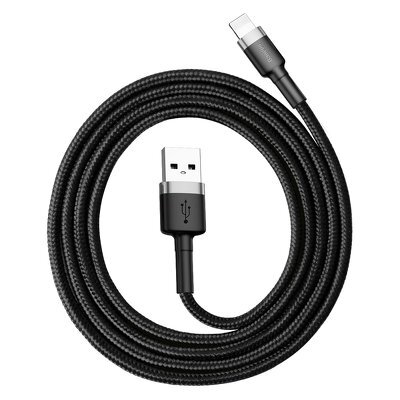 Nabíjací a dátový kábel Baseus Cafule Lightning Apple Čierny