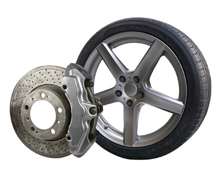 Sprej na brzdy dvojzložkový Foliatec - Gunmetal metalíza