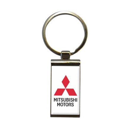 Kľúčenka živicová hranatá Mitsubishi