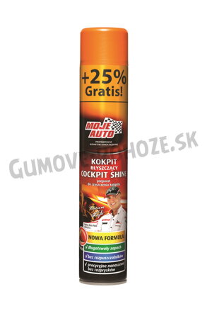 Čistič plastov Moje Auto Jahoda lesklý 750ml