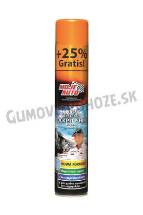 Čistič plastov Moje Auto Arctic lesklý 750ml