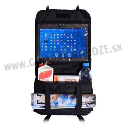 Organizér na sedačku s vreckom na tablet