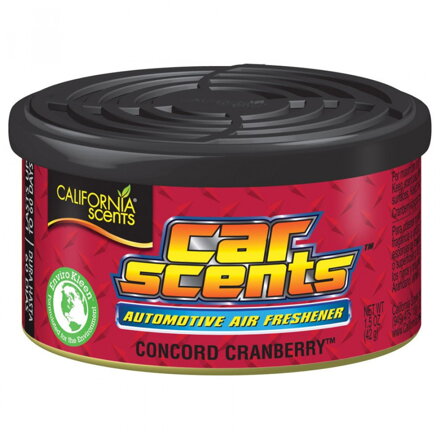 Vôňa do auta California Scents - Car Scents Concord Cranberry