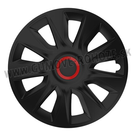 Stratos RR Black 17“ - puklice na disky Versaco