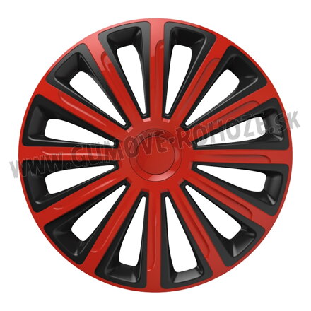 Trend Red&Black 14“ - puklice na disky Versaco