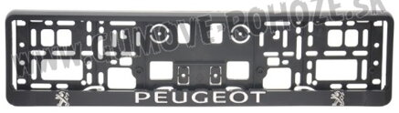 Podložka pod ŠPZ Peugeot - 2 ks