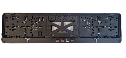 Podložka pod ŠPZ Tesla - 2 ks