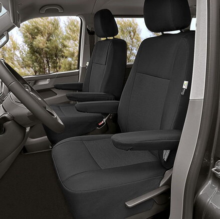 Presné autopoťahy VW T6 od 2015 (1+1)